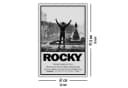 Pyramid Rocky Poster Hauptplakat Sylvester Stallone Bild 5