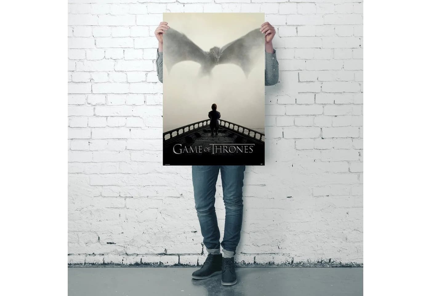PYRAMID Game of Thrones Poster A Lion & A Dragon 61 x 91,5 cm - Bild 4
