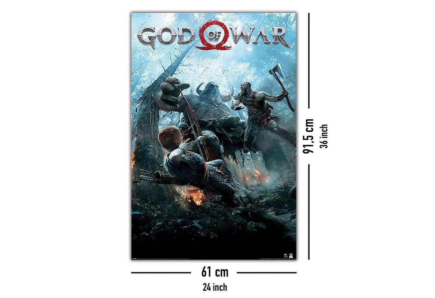 PYRAMID God of War Poster 61 x 91,5 cm - Bild 5