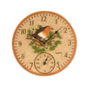 Smart Garden Wanduhr mit Vogelmotiv und Thermometer Bild 2