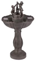 Smart Garden Solar-Wasserspiel Vogeltränke mit Kippkübel Bronze Bild 2