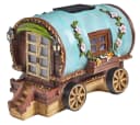 Smart Garden Dekolicht Solar-Gartenlicht Feenhaus 25 cm - Elfenhaus Wohnwagen, Gartendeko Caravan Bild 2