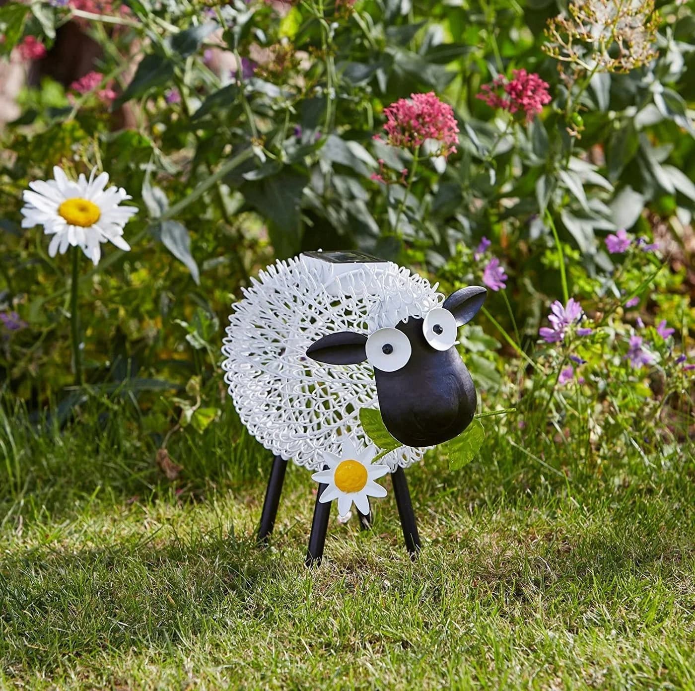 Smart Garden Solar-Silhouette Schaf Dolly LED Gartenleuchte Metall - Bild 3
