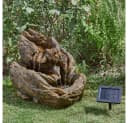 Smart Garden Solar-Wasserbrunnen Rustikal Garten Bild 1