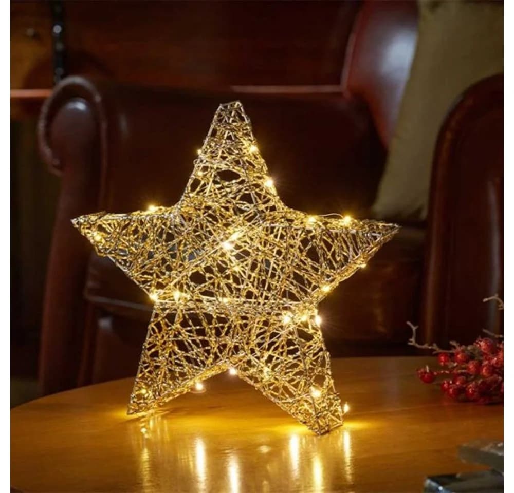 Smart Garden Weave WonderStarlet LED-Stern Gold - Bild 2