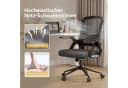 ZAISZE Bürostuhl Ergonomisch mit Mesh-Rückenlehne und klappbaren Armlehnen Bild 3