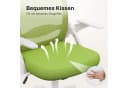 ZAISZE Bürostuhl Grün Ergonomisch mit Mesh-Rückenlehne Bild 5