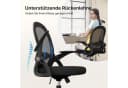 ZAISZE Bürostuhl Ergonomisch Mesh Höhenverstellbar Klappbare Armlehnen Bild 3