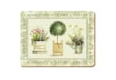 Creative Tops 4er Set Platzset Kork Gartenmotiv Mehrfarbig Bild 2