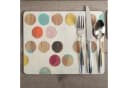 Creative Tops Platzset Kork Retro Spots Punkte Bild 1