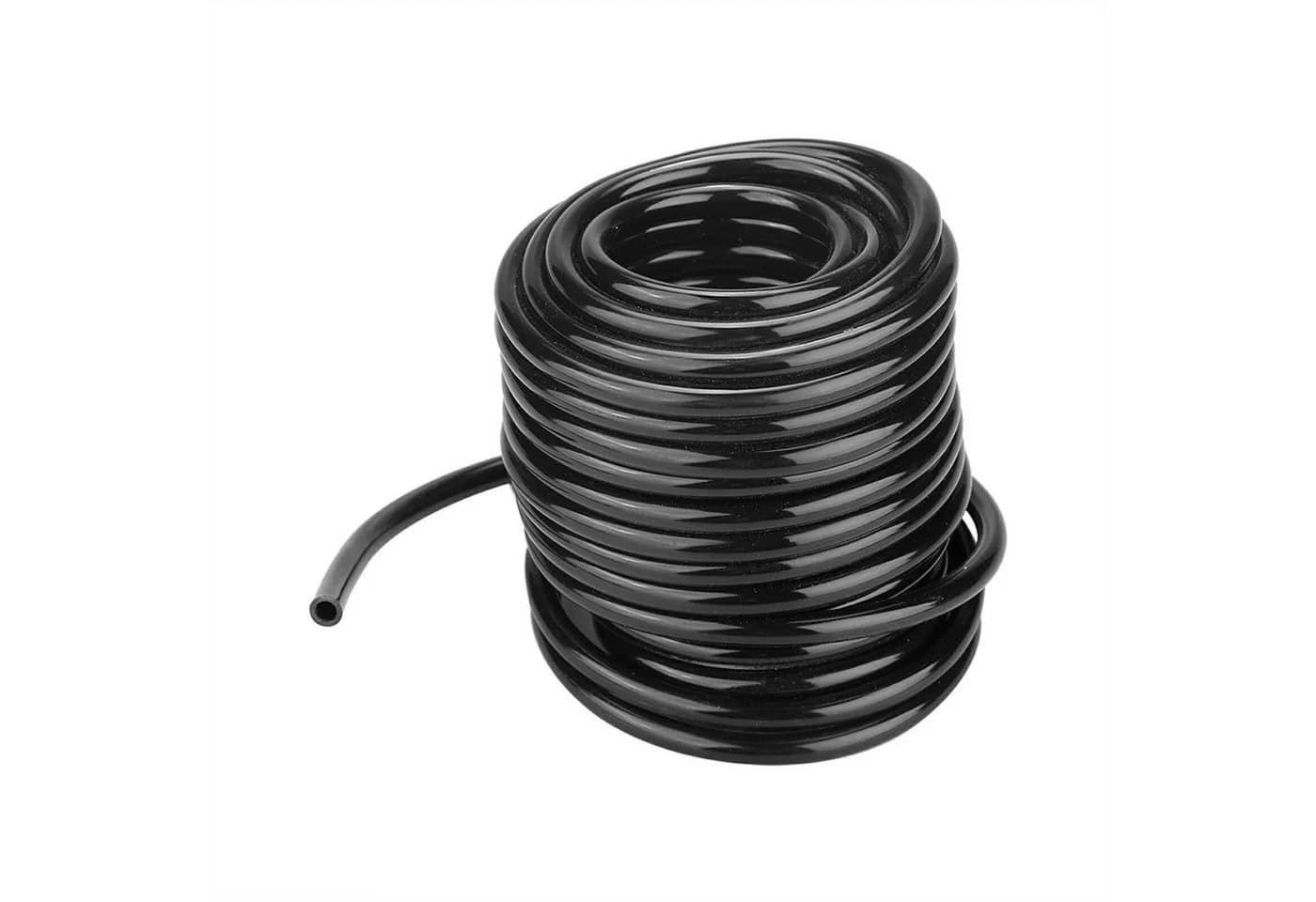 FUROKOY Bewässerungsschlauch Schwarz PVC 10m - Bild 2