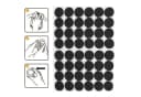 FUROKOY Möbelfuß Antirutschmatten Schwarz Gummi Set 30 Stk. Bild 5