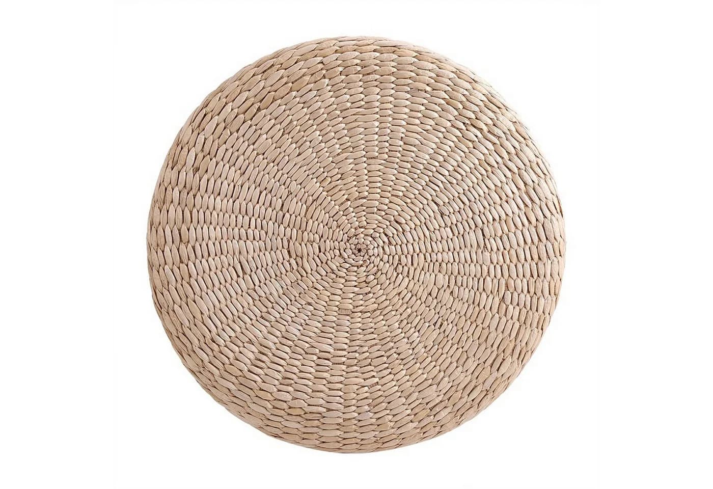 FUROKOY Bodenkissen Tatami Stroh Handgewebt Gelb - Bild 4