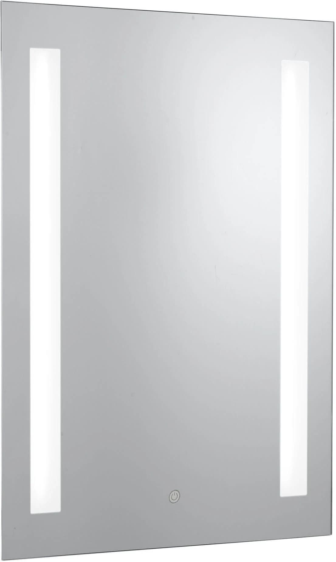 SEARCHLIGHT Spiegelleuchte mit LED & Touch-Sensor Edelstahl