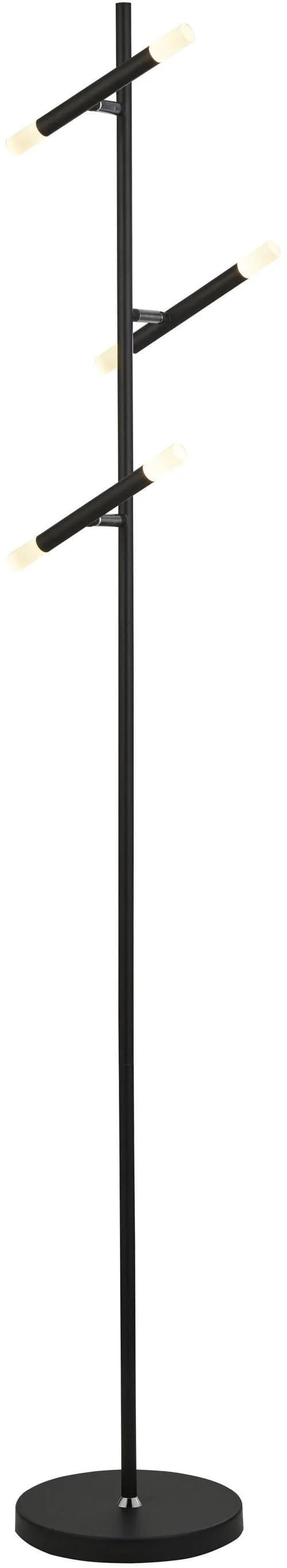 SEARCHLIGHT LED Stehlampe Wands 3Lt Schwarz Acryl