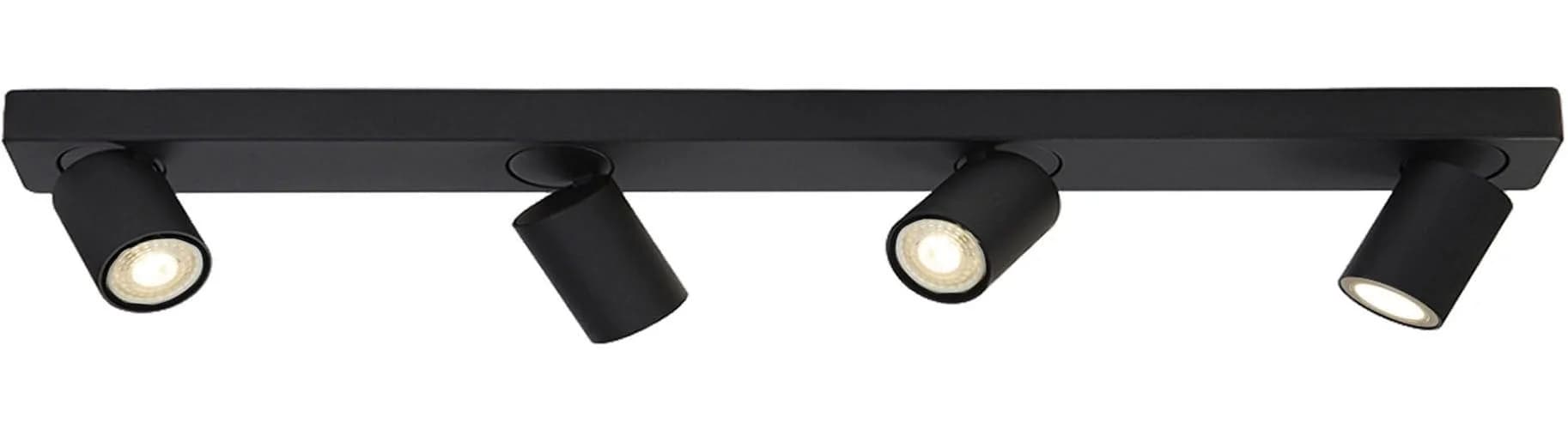 Searchlight LED Deckenstrahler Schwarz 3x GU10 Schwenkbar