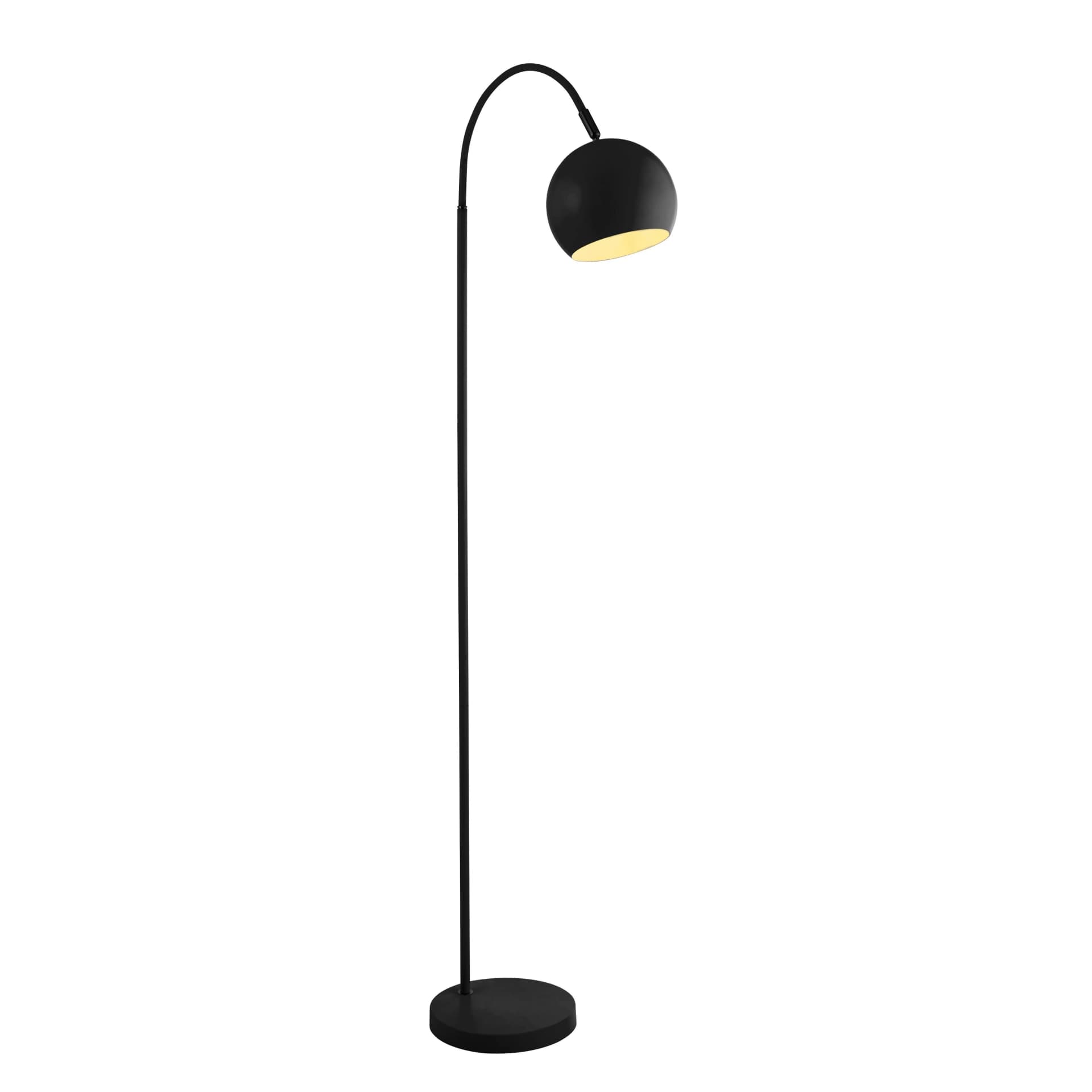 SEARCHLIGHT Stehlampe Calumn Matt Schwarz