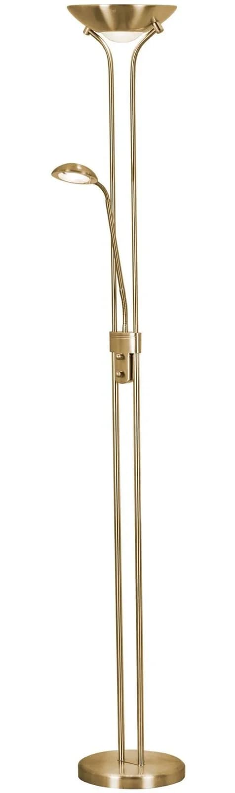 SEARCHLIGHT Stehlampe Mother & Child Floor Lamp Satin-Messing