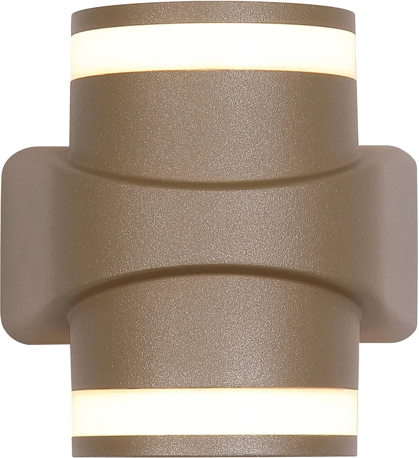 SEARCHLIGHT Grip LED Außenwandleuchte Gold IP65