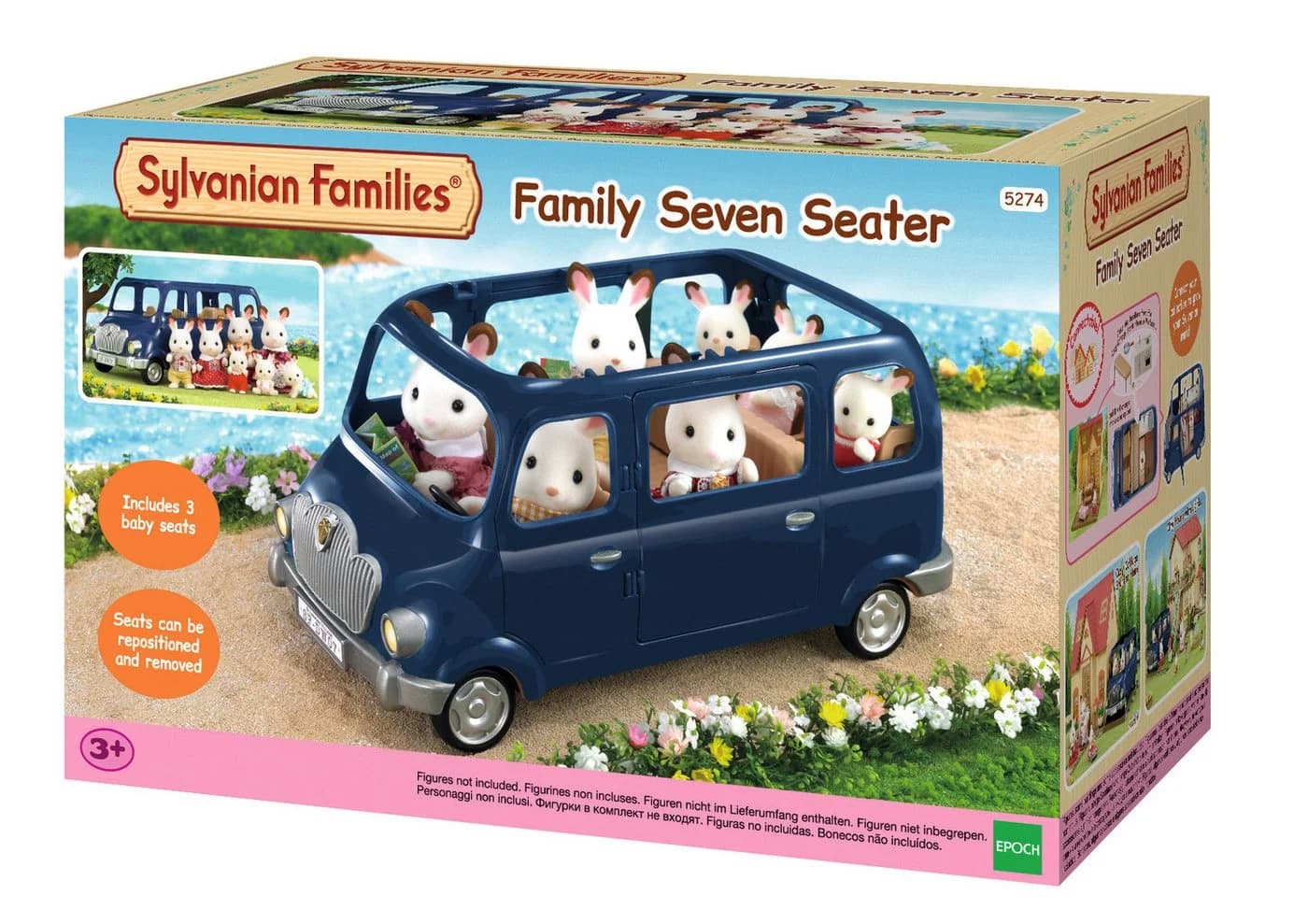 Sylvanian Families Familien-Siebensitzer Spielzeugauto bunt - Bild 4