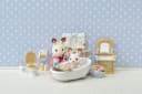 Sylvanian Families Badezimmer Landhausstil Spielset mit Badewanne & Zubehör Bild 3