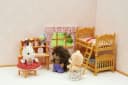 Sylvanian Families Kinderzimmer mit Stockbett & Schreibtisch Bild 3