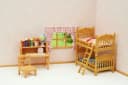Sylvanian Families Kinderzimmer mit Stockbett & Schreibtisch Bild 4