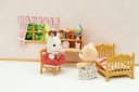 Sylvanian Families Kinderzimmer mit Stockbett & Schreibtisch Bild 5