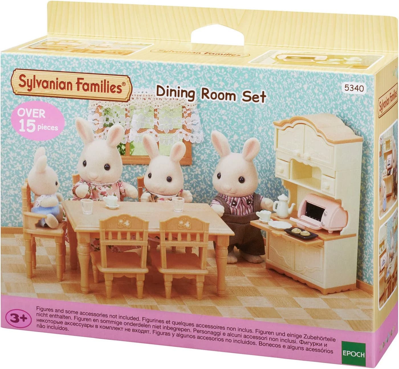 Sylvanian Families Spielwelt Landhaus Esszimmer 19-tlg. Bunt - Bild 2