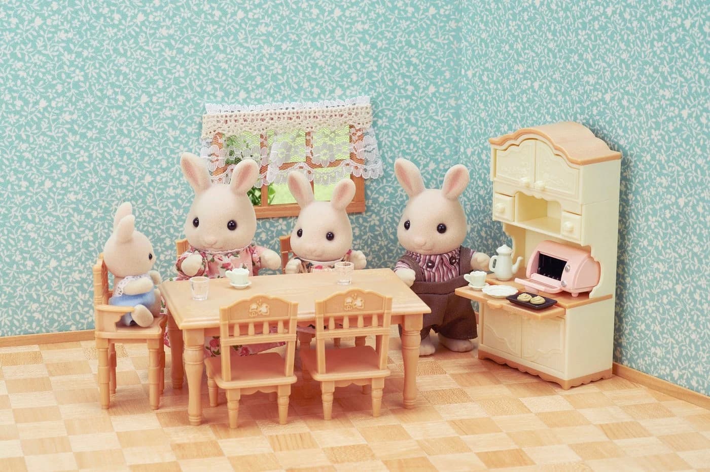Sylvanian Families Spielwelt Landhaus Esszimmer 19-tlg. Bunt - Bild 3