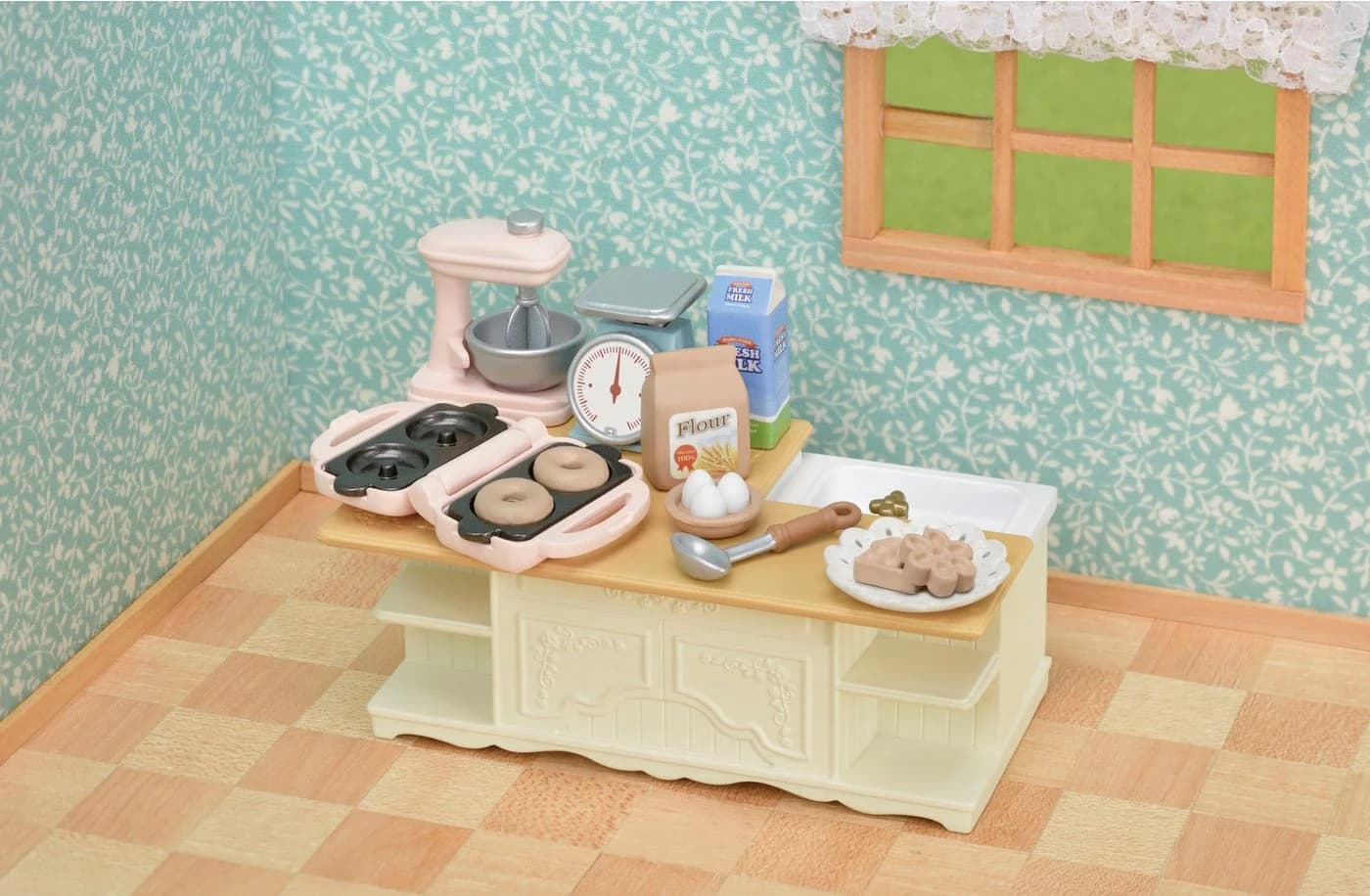 Sylvanian Families Spielwelt Kochinsel (5442) - Bunt mit Zubehör - Bild 5