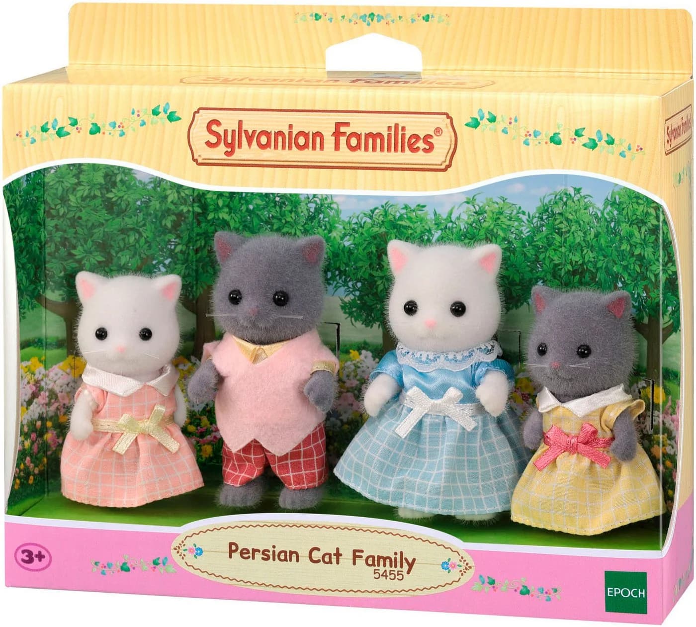 Sylvanian Families Perserkatzen Familie 4-tlg. Bunt Beweglich - Bild 2