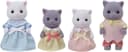 Sylvanian Families Perserkatzen Familie 4-tlg. Bunt Beweglich Bild 3