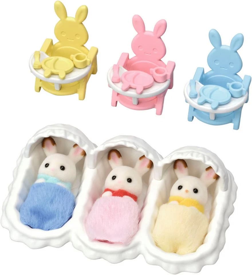 Sylvanian Families Spielfigur Erstausstattung für Drillinge (5532) Bunt - Bild 5