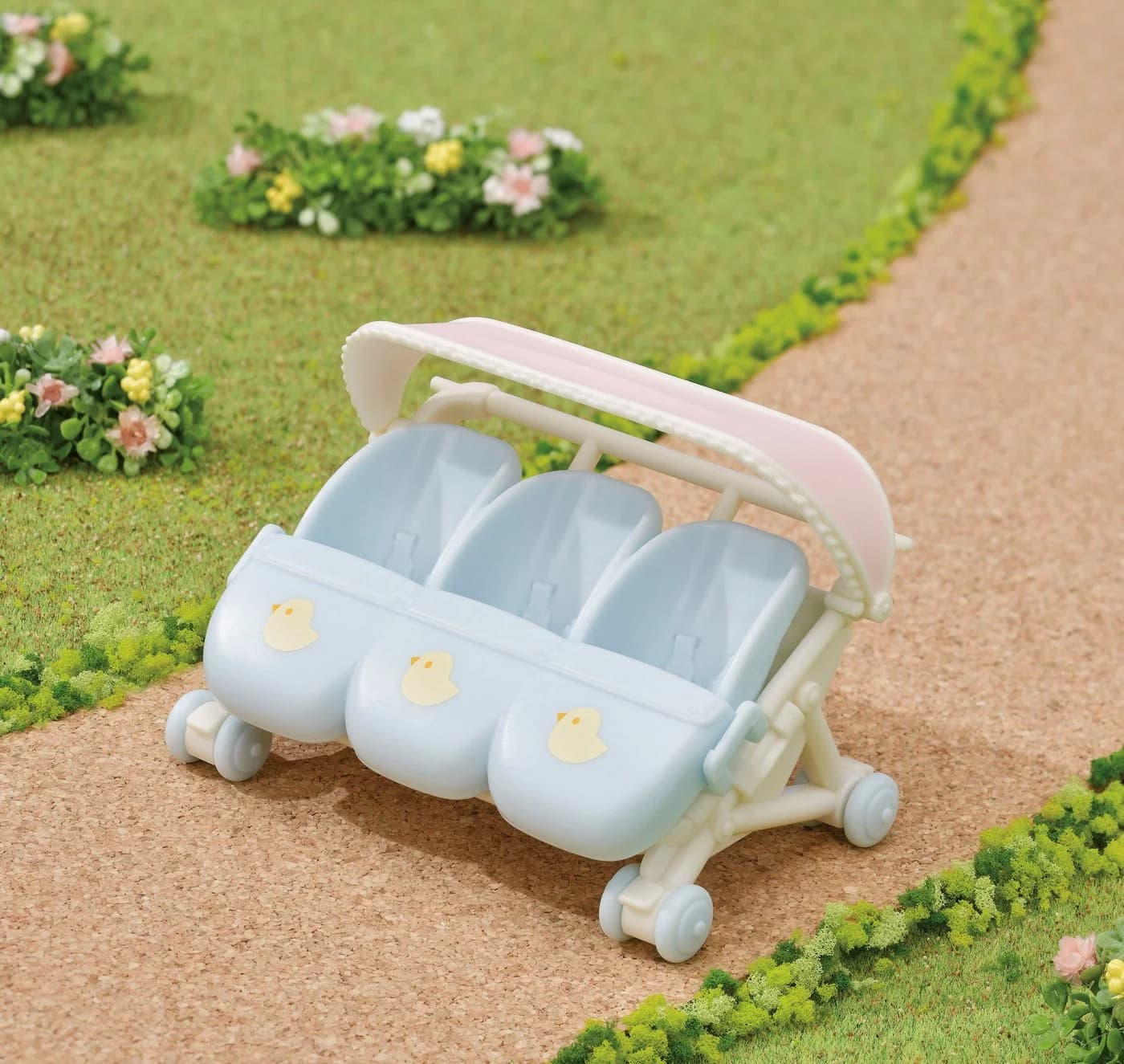 Sylvanian Families Spielwelt Drillings-Kinderwagen (5533) Bunt - Bild 3