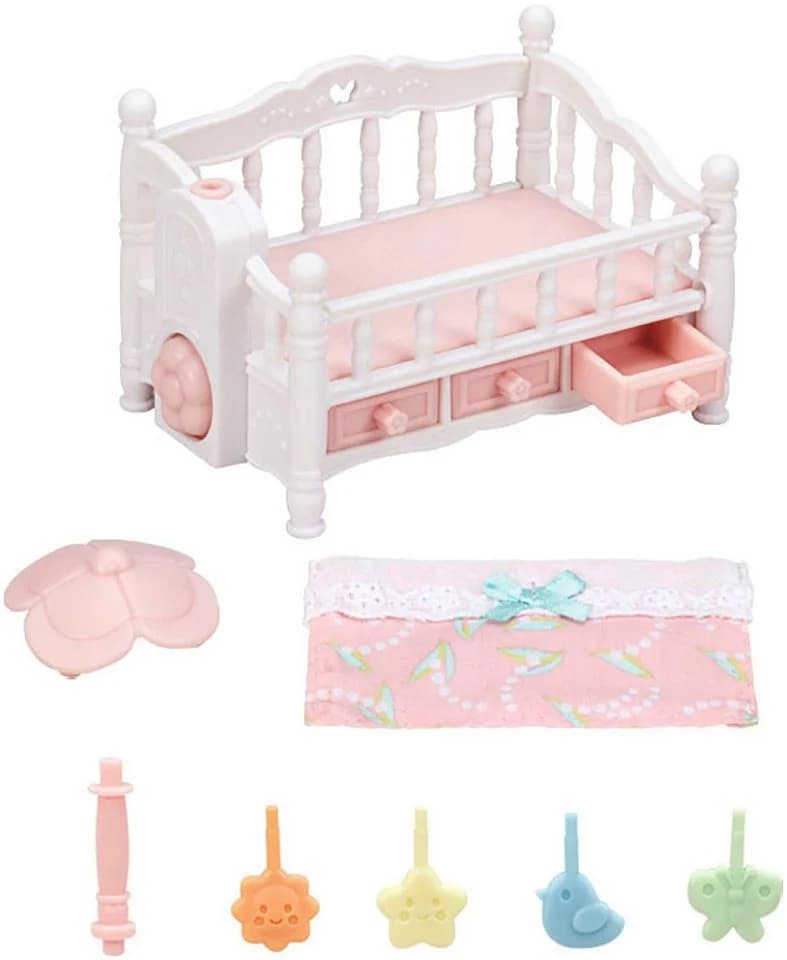 Sylvanian Families Spielwelt Babybett mit Mobile (5534) Bunt - Bild 5