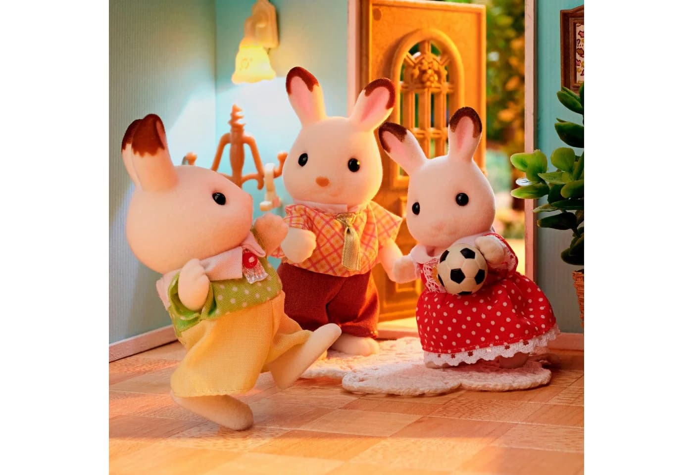 Sylvanian Families Schokoladenhasen Familie 4-tlg. Bunt - Bild 4