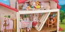 Sylvanian Families Stadthaus mit Dachzimmer bunt Bild 1