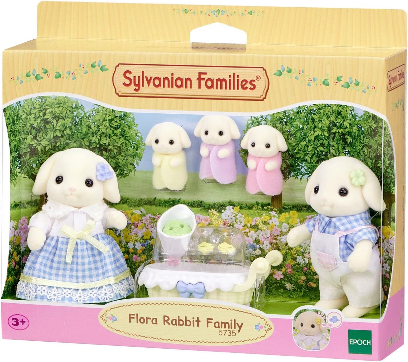 Sylvanian Families Kaninchen Familie Spielset Bunt - Bild 2