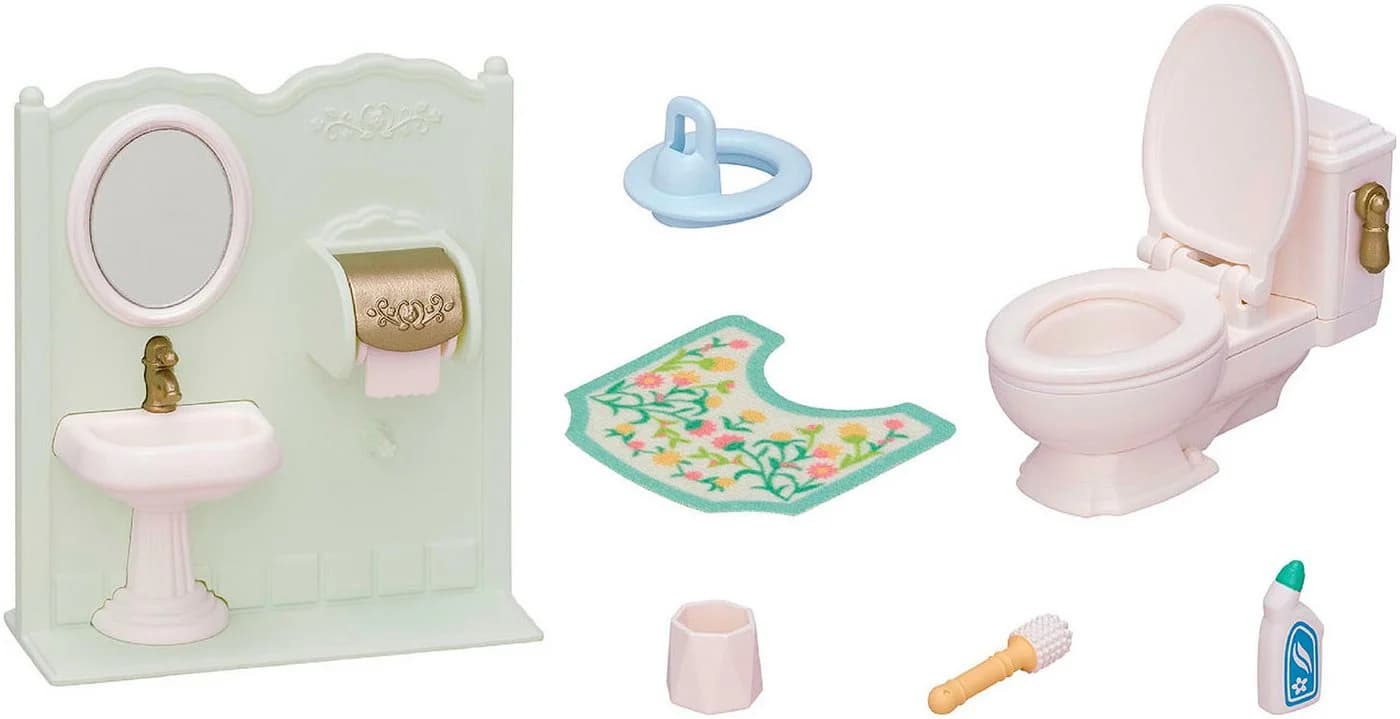 Sylvanian Families Spielwelt Toiletten-Set (5740) Bunt - Bild 4