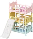 Sylvanian Families Spielwelt Dreistöckiges Babyhochbett Bunt Bild 4