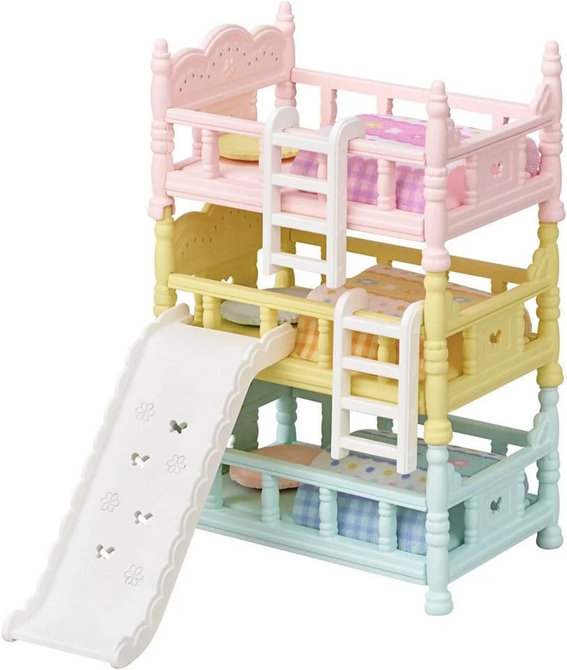 Sylvanian Families Spielwelt Dreistöckiges Babyhochbett Bunt - Bild 4