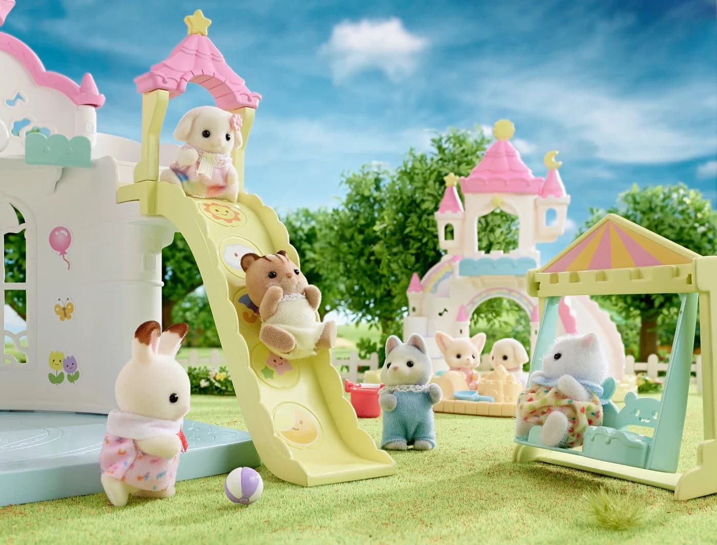 Sylvanian Families Erlebniskindergarten Sonnenschloss Bunt - Bild 3