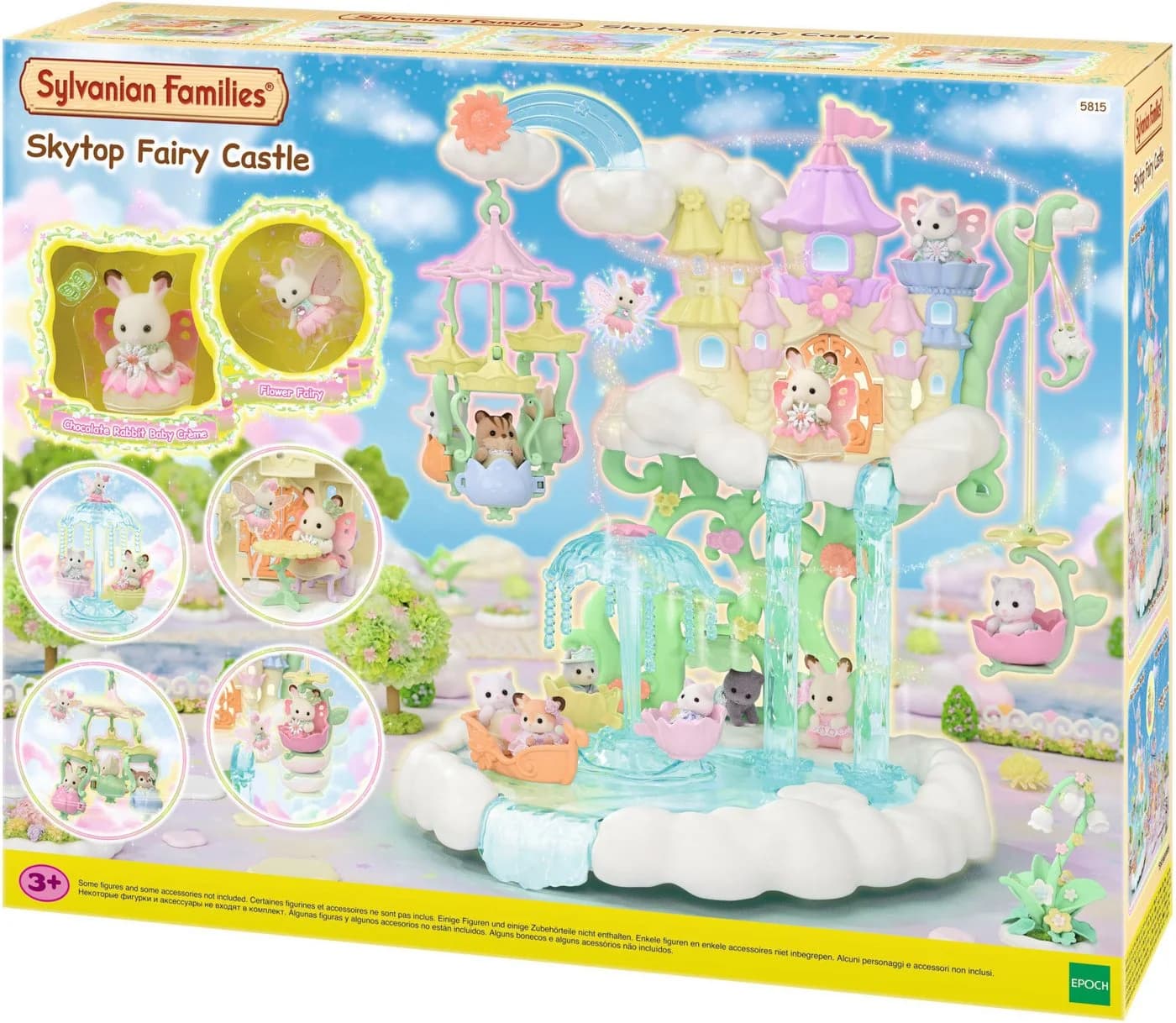 Sylvanian Families Spielwelt Himmlisches Feenschloss 5815 Bunt - Bild 2
