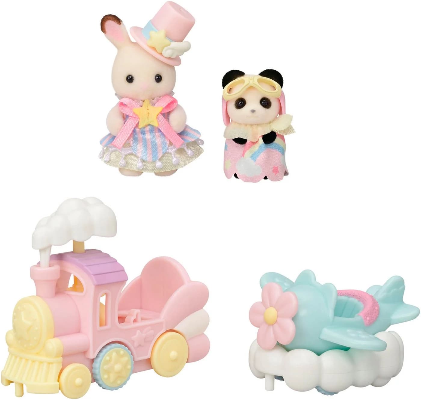 Sylvanian Families Spielwelt Freizeitpark Spielset „Zugfahrt“ - Bild 2