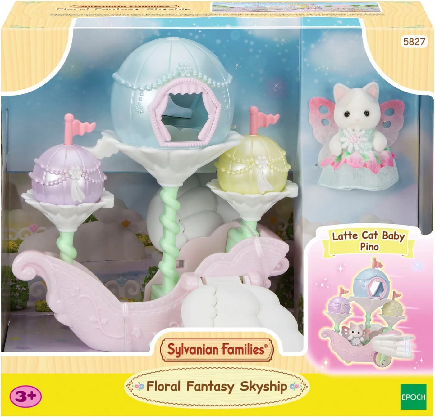 Sylvanian Families Magisches Ballonschiff mit Figur 5827