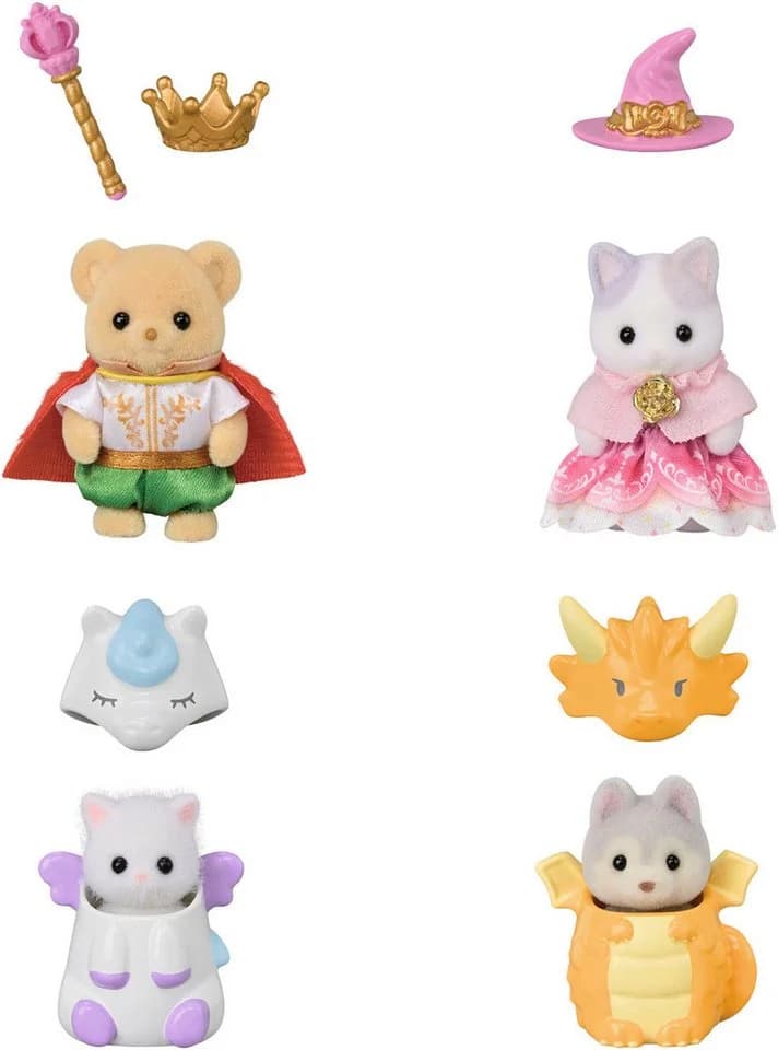 Sylvanian Families Baby Fantasiefreunde Set 5842 Bunt 4 Figuren - Bild 3