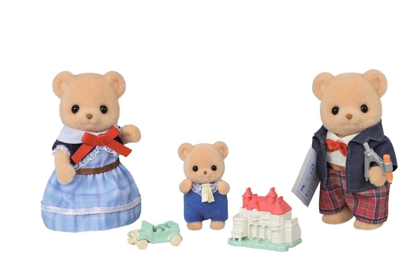 Sylvanian Families Biscuit Bären Familie 5851 Spielfigur - Bild 2