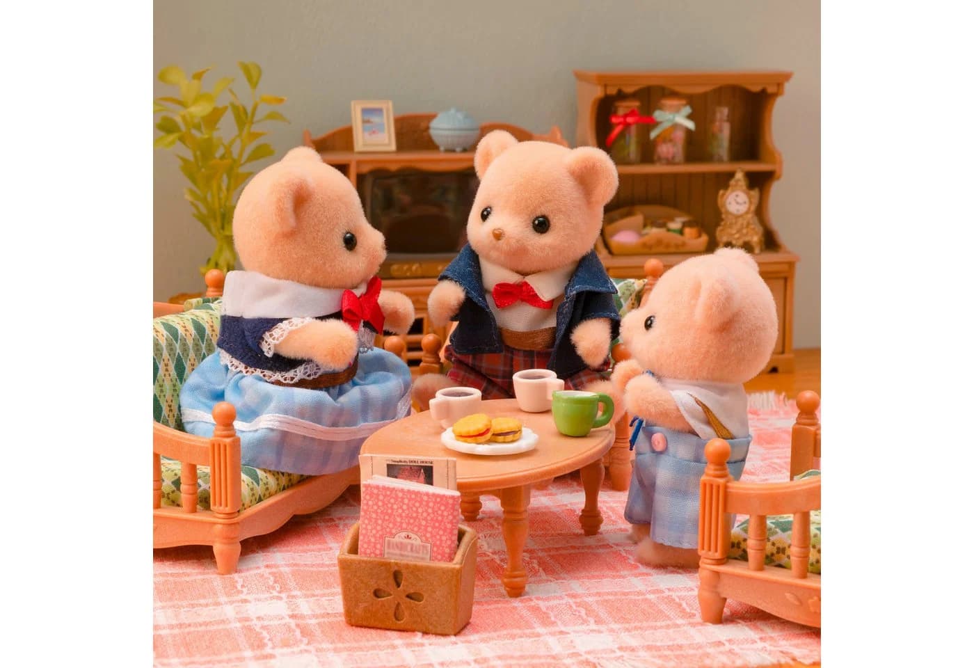 Sylvanian Families Biscuit Bären Familie 5851 Spielfigur - Bild 4