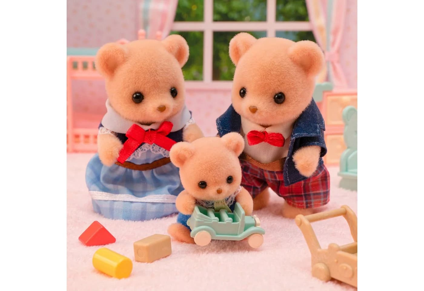 Sylvanian Families Biscuit Bären Familie 5851 Spielfigur - Bild 5